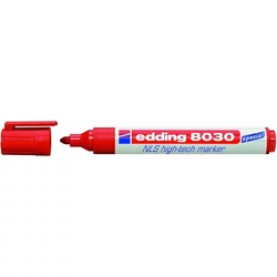 MARKER PERMANENTNI NLS HIGH-TECH EDDING 8030 CRVENI