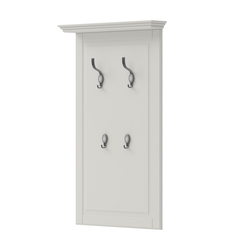 JELA Čiviluk EG-CLK - kolekcija Evergreen - Slonova kost MAT LAK - 70x112x13 cm