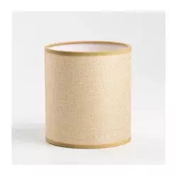 Brilagi - Univerzalni abažur NUBILA E27 15,5x14 cm svetlo braon