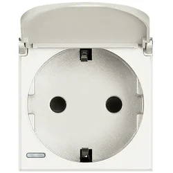 AXOLUTE PRIKLJUČNICA 2P+E/16A/250V 2M SA POK.WHITE