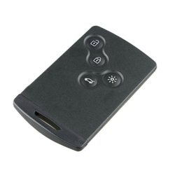 CAR 888 ACCESSORIES Kućište oklop ključa 4 dugmeta za Renault crno