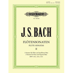 BACH J.S:FLUTE SONATAS VOL.2 FLUTE AND PIANO