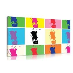 Slika pop art ženska lepota - 40x30