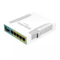 MikroTik RouterBOARD RB960PGS hEX PoE (5x GE, SFP)