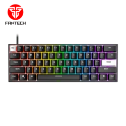FANTECH Gaming mehanička tastatura MK857 MAXFIT61 FROST (plavi switch) crna