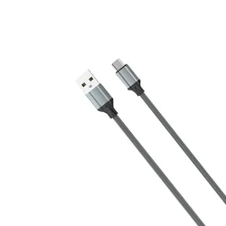Kabl LDNIO LS441 Micro USB sivi 1m