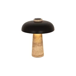 Stona lampa LORA 3xG9/40W/230V crna/bež