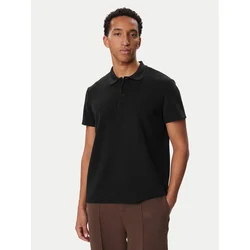 Guess Polo majica M6BP20 K6696 Črna Regular Fit