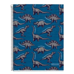 MIQUELRIUS Sveska A4 140 listova karo - Wild dino MR46856