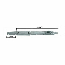 DABEL reza za katanac 160 mm preklopna