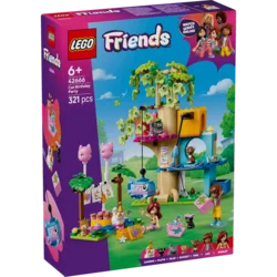 Lego Friends Mačja rođendanska zabava i kuća na drvetu 42666, Uzrast 6+