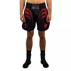 Venum X Mike Tyson Bokserski šorc Tiger, Crno-crveni