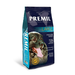 PREMIL Suva hrana za pse Large 1kg