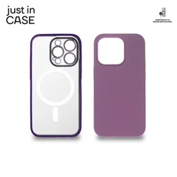 JUST IN CASE 2u1 Extra case MAG MIX PLUS paket ljubičasti za iPhone 14 Pro