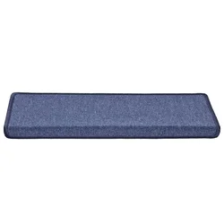 Prostirke za stepenice 30 kom 65x21x4 cm plave pravokutne rubove