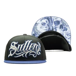 Kapa snapback SULLEN - NATHAN HARKER - črna - SCA8571_BKB