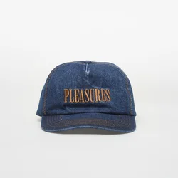 Čepica PLEASURES Zig Zag Denim Cap Indigo Universal