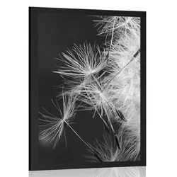 Plakat detajl regratove lučke v črnobeli varianti - 30x45 silver