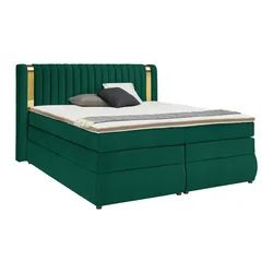 Boxspring Krevet Minola Gold Exkluziv 160/200 cm , tamnozelena