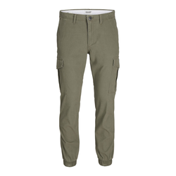 JACK & JONES Muške pantalone 12186889, Maslinaste