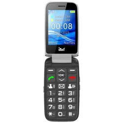 MEANIT mobilni telefon Senior Flip Max, Black