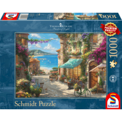 Puzzle Schmidt od 1000 dijelova - Talijanski kafić, Thomas Kinkade