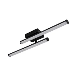 Globo 67342-12 - LED stropna svetiljka KIRINA LED/12W/230V 3000K crna