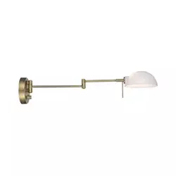 Halo Design 740222 - Zidna lampica KJOBENHAVN 1xG9/28W/230V mesing