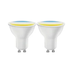 SET 2x LED prigušiva sijalica MESH Smart GU10/6,5W/230V 2700-6500K + daljinski upravljač - Aigostar