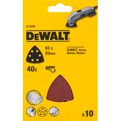 Brusni papir 93x93mm G120 za višenamenski alat DWE315 10/1DeWalt
