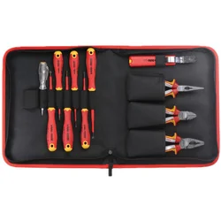 Felo set alata Ergonic E-Slim VDE sa testerom i šrafcigerem SL/PH/PZ 11 kom ( 41381104 )