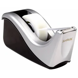 Stalak za lepljivu traku C60ST + 1x magic tape Scotch srebrno-crno ( 05SLS15S )