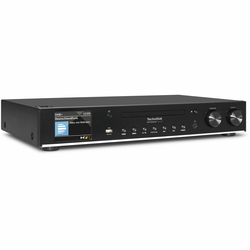 Technisat TechniSat DAB+ Hi-Fi komponenta CD,BT,Streaming DIGITRADIO143CD b/w, (21223460)