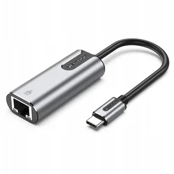 Vention VN1 USB-C Gigabit Ethernet Adapter, črn