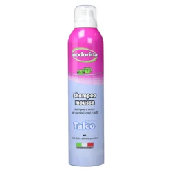 INDORINA Šampon za suvo pranje pasa i mačaka u spreju Mousse Talco 300ml