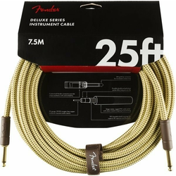 Fender Deluxe Series Instrument Cable S/S 7,5 m Tweed