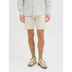 JJ Rebel by Jack & Jones chino šorc Sharp za muškarce, krem, XL