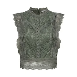 ONLY Bluza Karo zelena