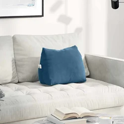 Jastuk za leđa Plava 45 x 20 x 35 cm Kordura tekstil