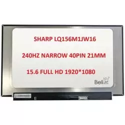 LED ekran za laptop 15.6 SLIM 40pin narrow 21mm FHD IPS KRAĆI bez kacenja 240hz ( 112452 )