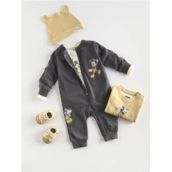 Reserved - BABIES` JUMPSUIT - temno siva