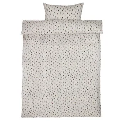 Posteljina Aurora saten, 140x200, bela
