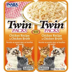 Inaba Ciao Twin recept s piletinom u pilećem temeljcu, 2 x 40 gr