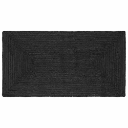 Tepisi za područja Pravokutni Tamnosiva 100 x 200 cm Juta