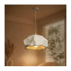 BRILAGI - Luster na sajli WABI SABI 1xE27/60W/230V, prečnik 42 cm, bela