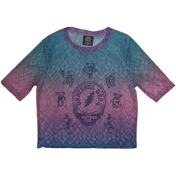 The Grateful Dead Dead Egyptian Gradient (Mesh) Blue L Ženske Majica