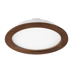 LED ugradno stropno svetlo WOODY SPOT LED/23,5W/230V 4000K trešnja preč. 23,5 cm