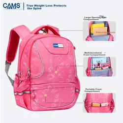 CAMS Školski ranac, 22 L, Roze