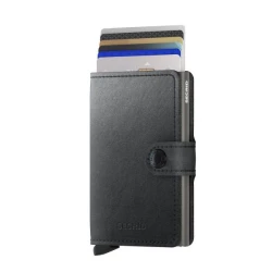 Denarnica Miniwallet Original, Mirum plant based - črna