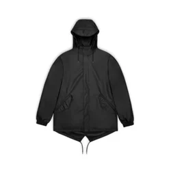 Jakna Rains Fishtail Jacket črna barva